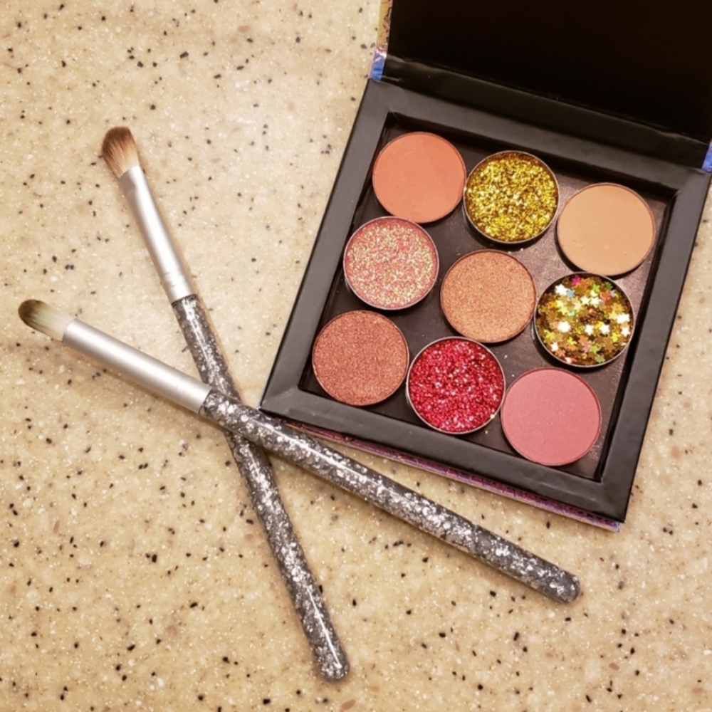 NWT 9 High Pigment Eyeshadow Glitter Makeup
